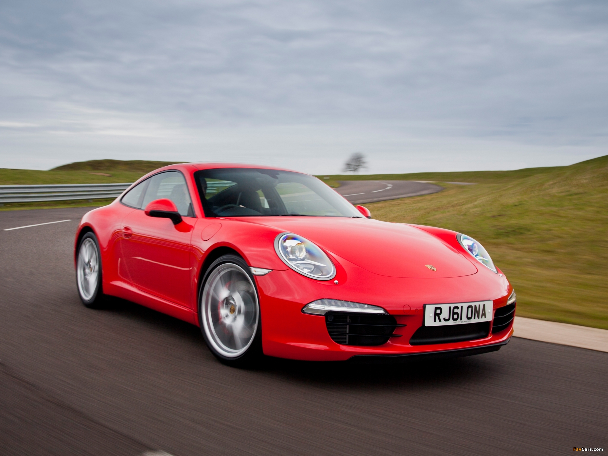 Porsche 911 Carrera S Coupe UK-spec (991) 2011 wallpapers (2048 x 1536)