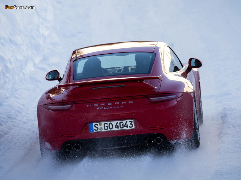 Porsche 911 Carrera 4 Coupe Aerokit Cup (991) 2012 wallpapers (800 x 600)