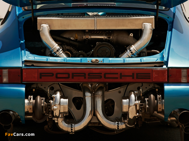 Porsche 911 Twin Turbo Coupe by Bisimoto Engineering (911) 2012 wallpapers (640 x 480)