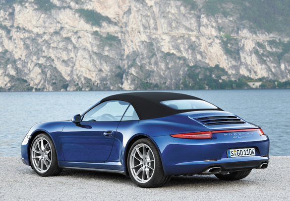 Porsche 911 Carrera 4 Cabriolet (991) 2012 wallpapers