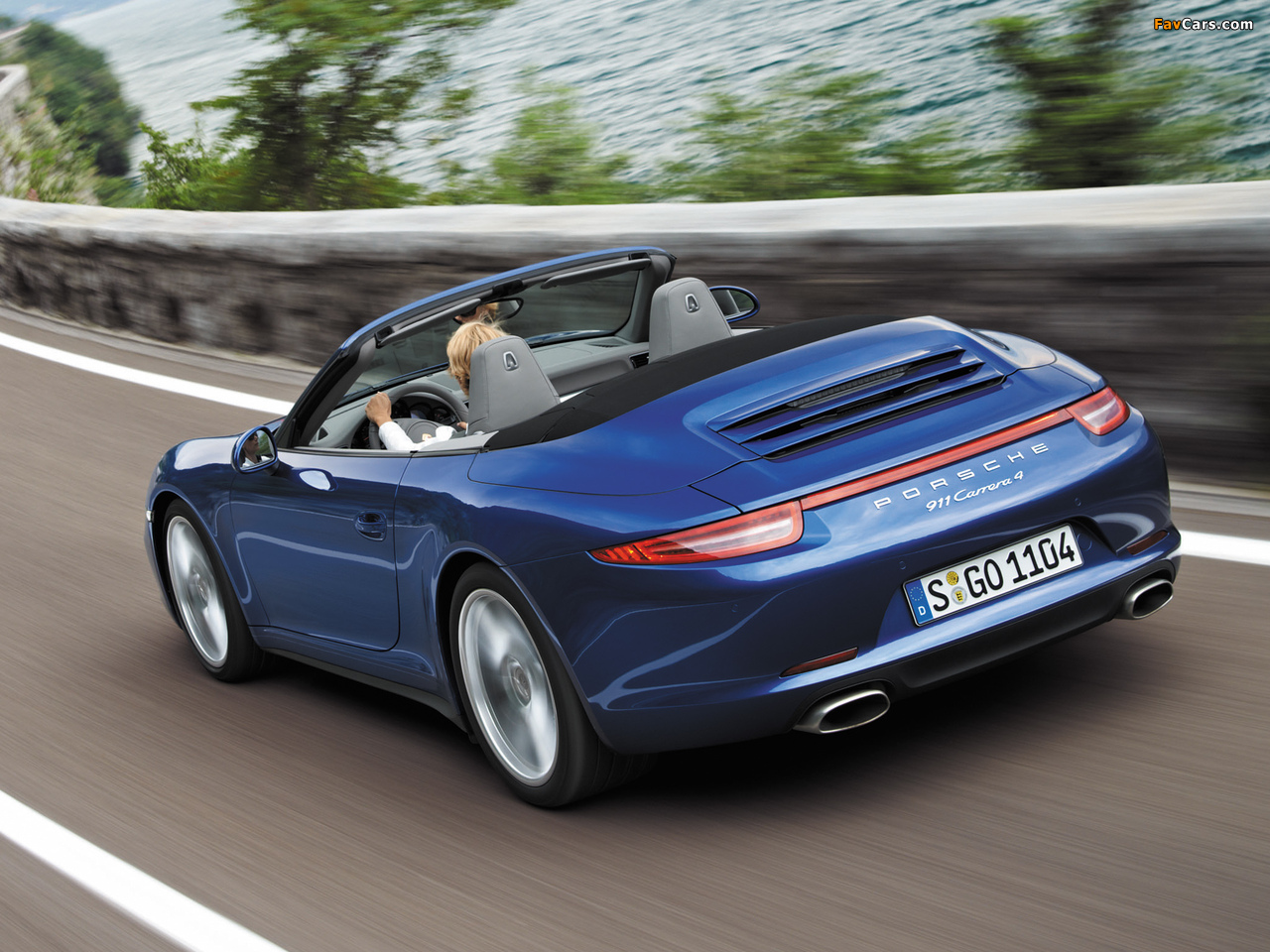 Porsche 911 Carrera 4 Cabriolet (991) 2012 wallpapers (1280 x 960)