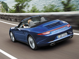 Porsche 911 Carrera 4 Cabriolet (991) 2012 wallpapers