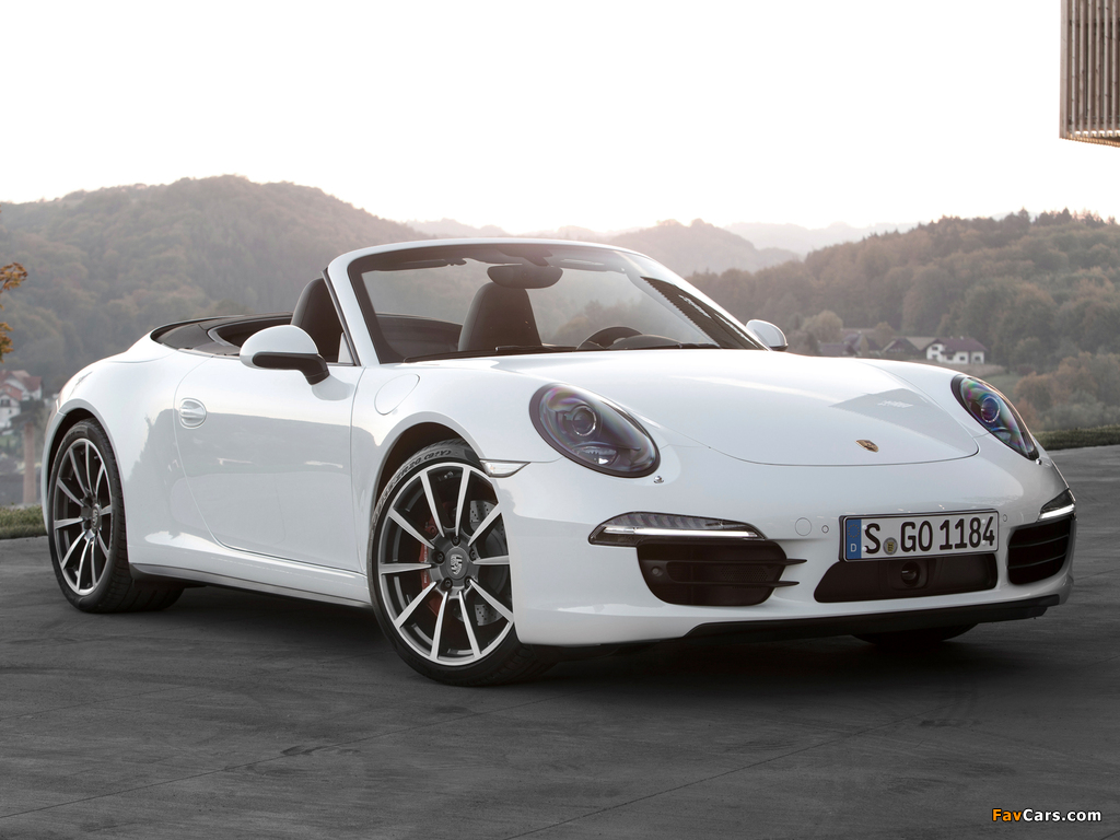 Porsche 911 Carrera 4S Cabriolet (991) 2012 wallpapers (1024 x 768)