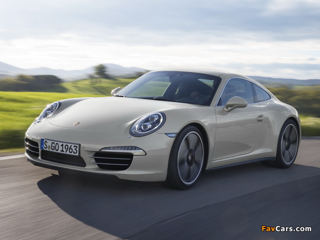 Porsche 911 50 Years Edition (991) 2013 wallpapers (640 x 480)
