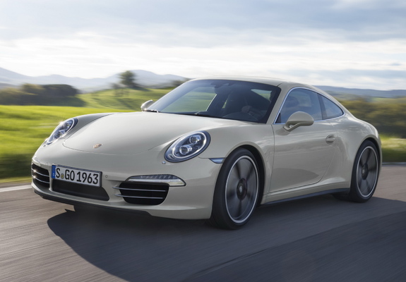 Porsche 911 50 Years Edition (991) 2013 wallpapers