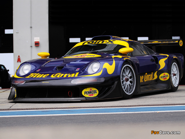 Porsche 911 GT1 (993) 1996 wallpapers (640 x 480)