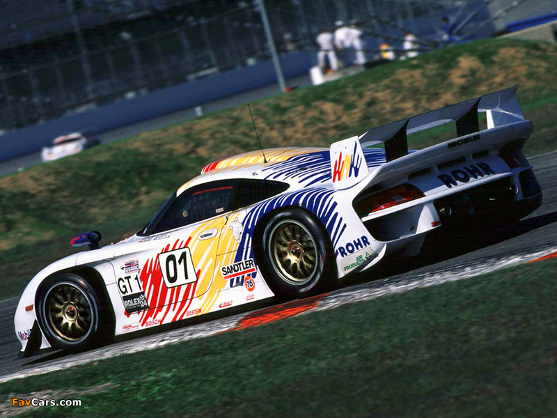 Porsche 911 GT1 Evo (996) 1997 wallpapers (800 x 600)