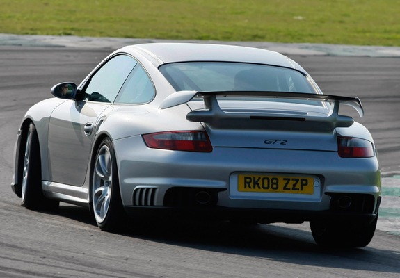 Pictures of Porsche 911 GT2 UK-spec (997) 2008–10