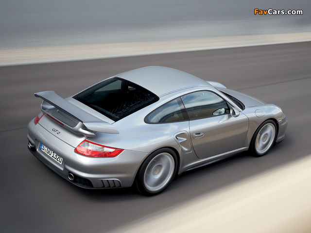 Porsche 911 GT2 (997) 2007–10 wallpapers (640 x 480)