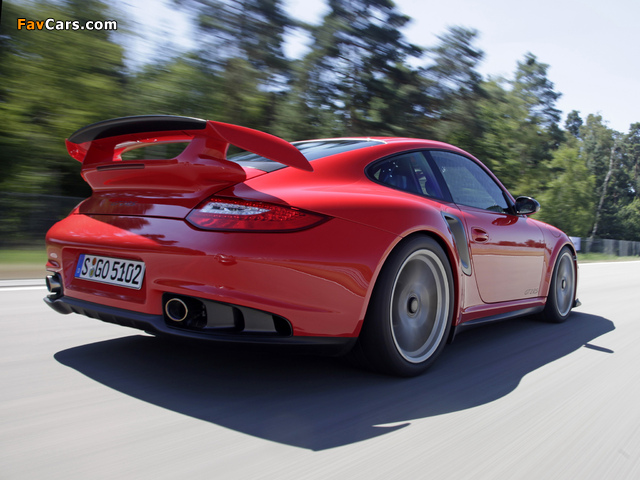 Porsche 911 GT2 RS (997) 2010–11 wallpapers (640 x 480)