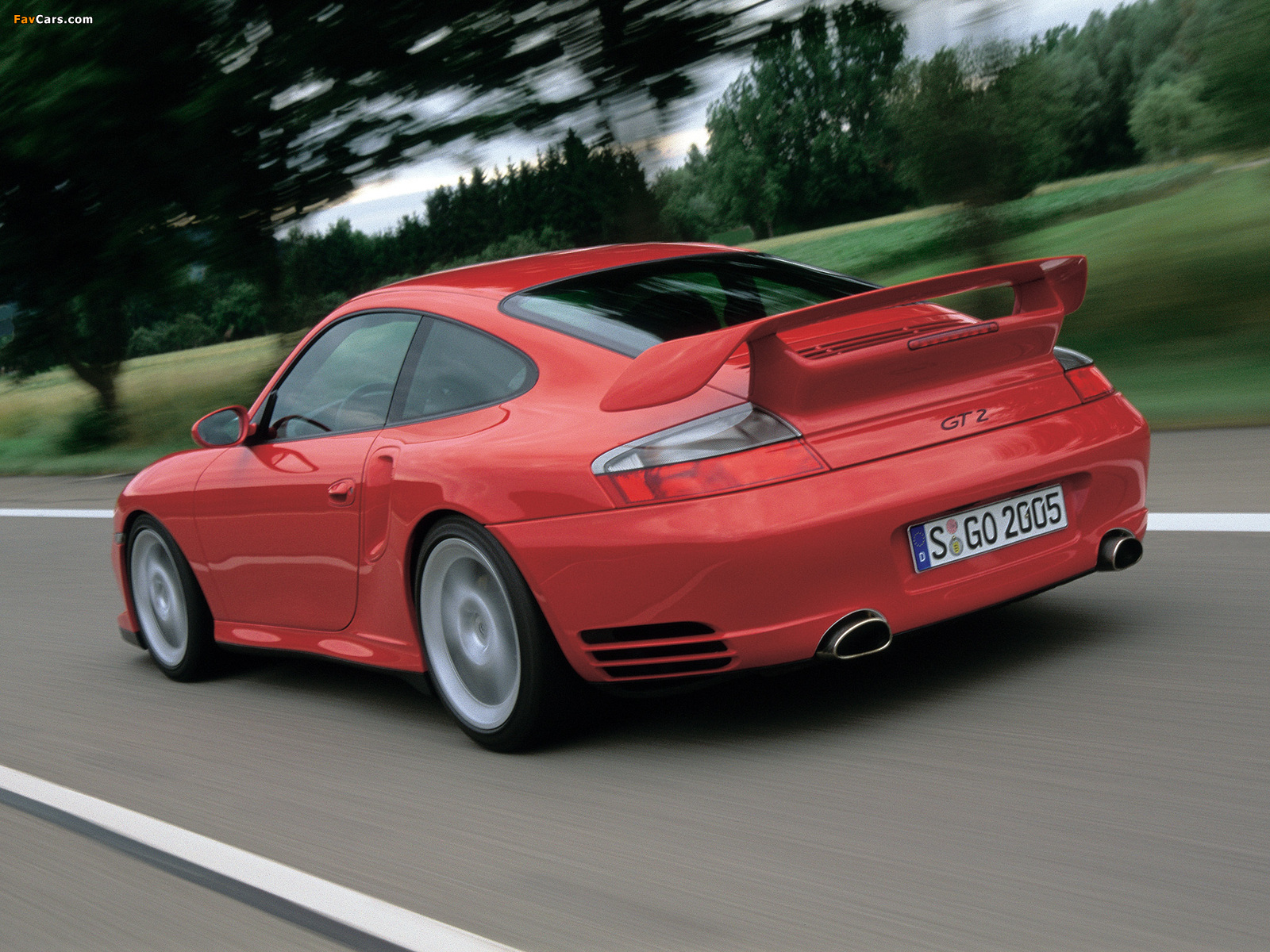 Porsche 911 GT2 (996) 2001–03 images (1600 x 1200)