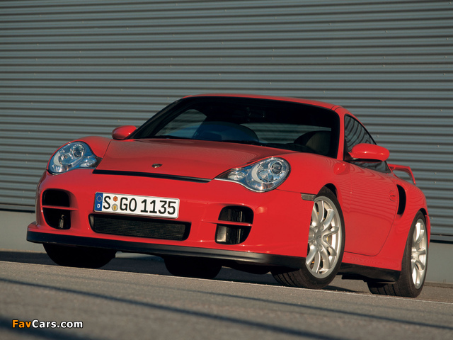 Porsche 911 GT2 (996) 2004–05 pictures (640 x 480)