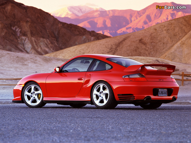 Porsche 911 GT2 US-spec (996) 2001–03 wallpapers (640 x 480)