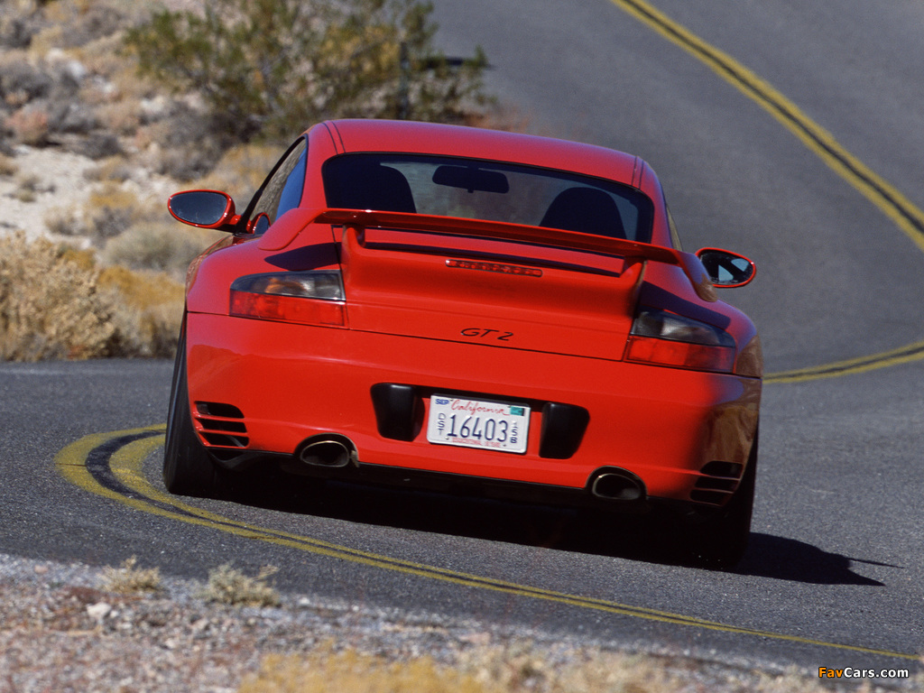 Porsche 911 GT2 US-spec (996) 2001–03 wallpapers (1024 x 768)