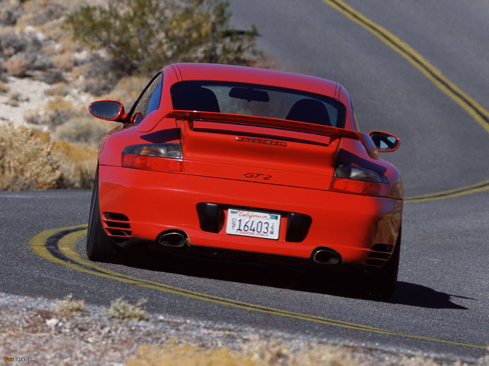 Porsche 911 GT2 US-spec (996) 2001–03 wallpapers (1600 x 1200)