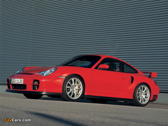 Porsche 911 GT2 (996) 2004–05 wallpapers (640 x 480)