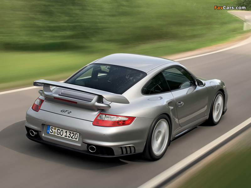 Porsche 911 GT2 (997) 2007–10 wallpapers (800 x 600)