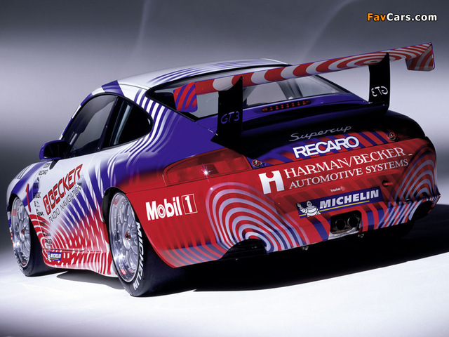 Porsche 911 GT3 R (996) 1999–2000 wallpapers (640 x 480)