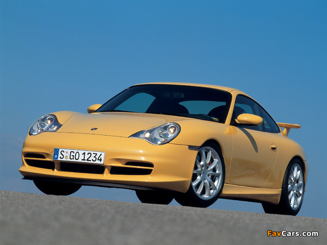 Porsche 911 GT3 (996) 2003–05 wallpapers (640 x 480)