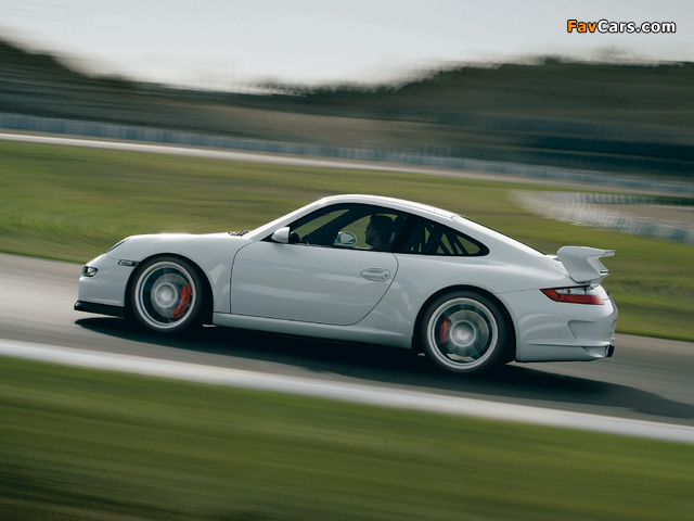 Porsche 911 GT3 (997) 2006–09 photos (640 x 480)