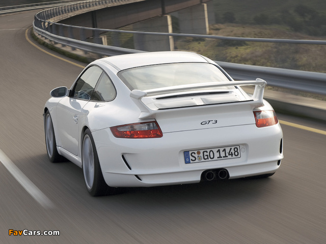 Porsche 911 GT3 (997) 2006–09 pictures (640 x 480)