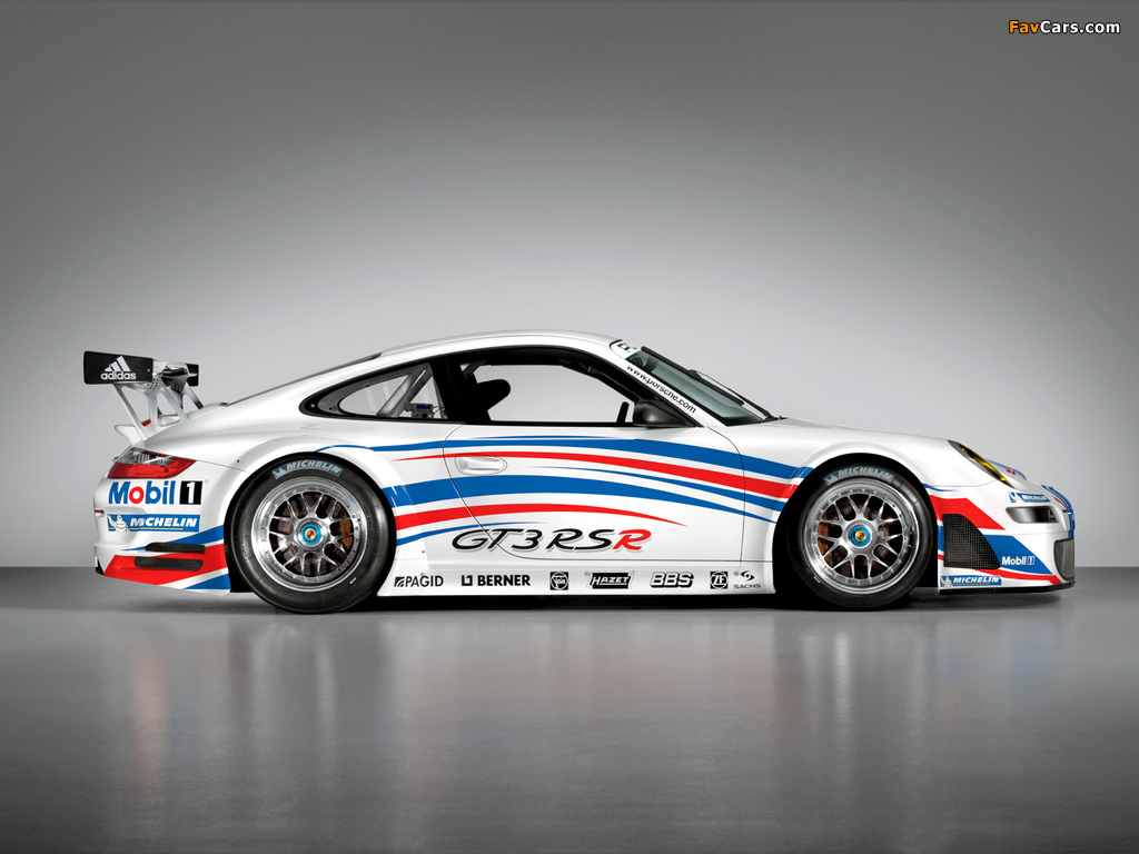 Porsche 911 GT3 RSR (997) 2006–07 wallpapers (1024 x 768)