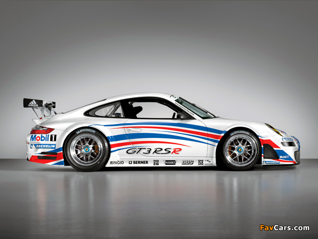 Porsche 911 GT3 RSR (997) 2006–07 wallpapers (640 x 480)