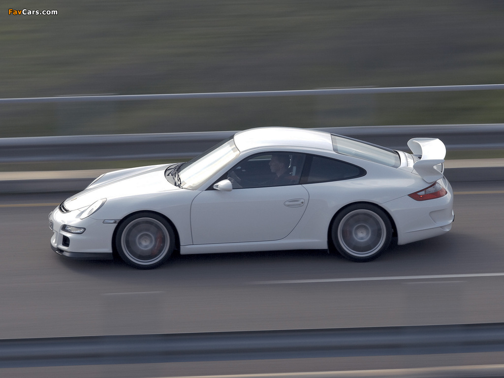Porsche 911 GT3 (997) 2006–09 wallpapers (1024 x 768)