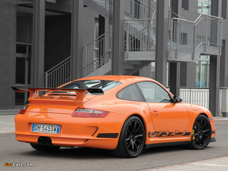 Porsche 911 GT3 RS (997) 2007–09 pictures (800 x 600)