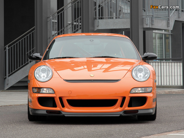 Porsche 911 GT3 RS (997) 2007–09 wallpapers (640 x 480)