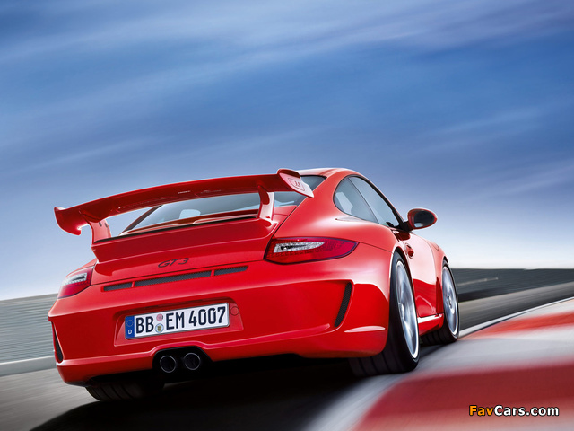 Porsche 911 GT3 (997) 2009–13 images (640 x 480)