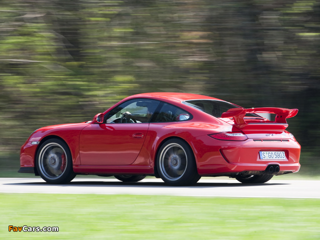 Porsche 911 GT3 (997) 2009–13 images (640 x 480)