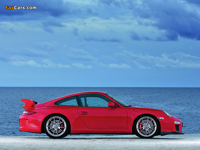 Porsche 911 GT3 (997) 2009–13 photos (640 x 480)
