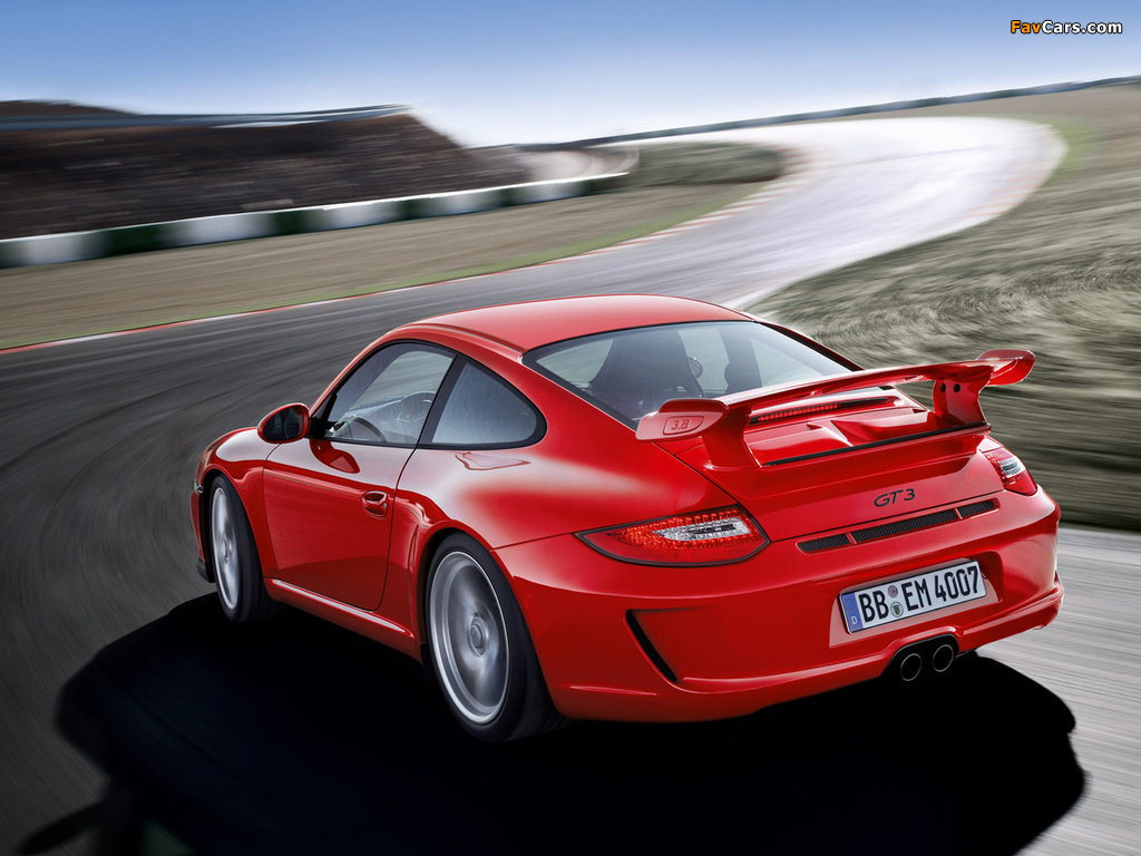 Porsche 911 GT3 (997) 2009–13 pictures (1024 x 768)