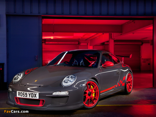 Porsche 911 GT3 RS UK-spec (997) 2009 wallpapers (640 x 480)