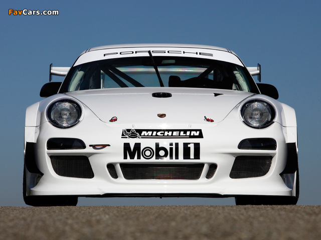 Porsche 911 GT3 R (997) 2009–12 wallpapers (640 x 480)