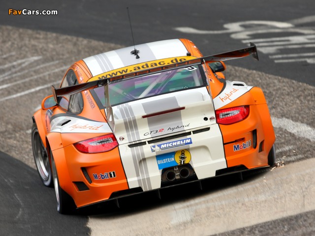 Porsche 911 GT3 R Hybrid (997) 2010 pictures (640 x 480)