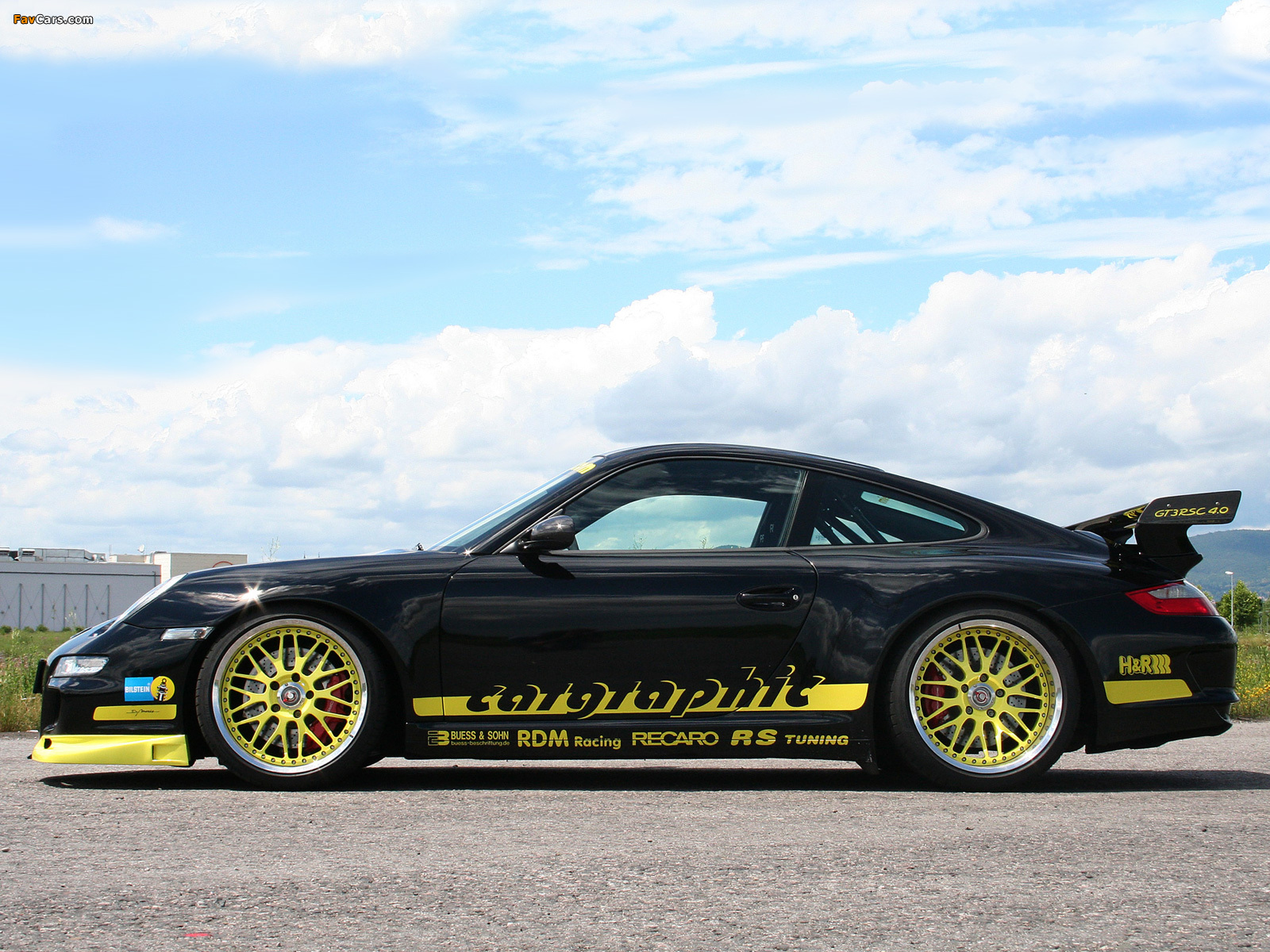 Cargraphic Porsche 911 GT3 RSC 4.0 (997) 2007–09 images (1600 x 1200)