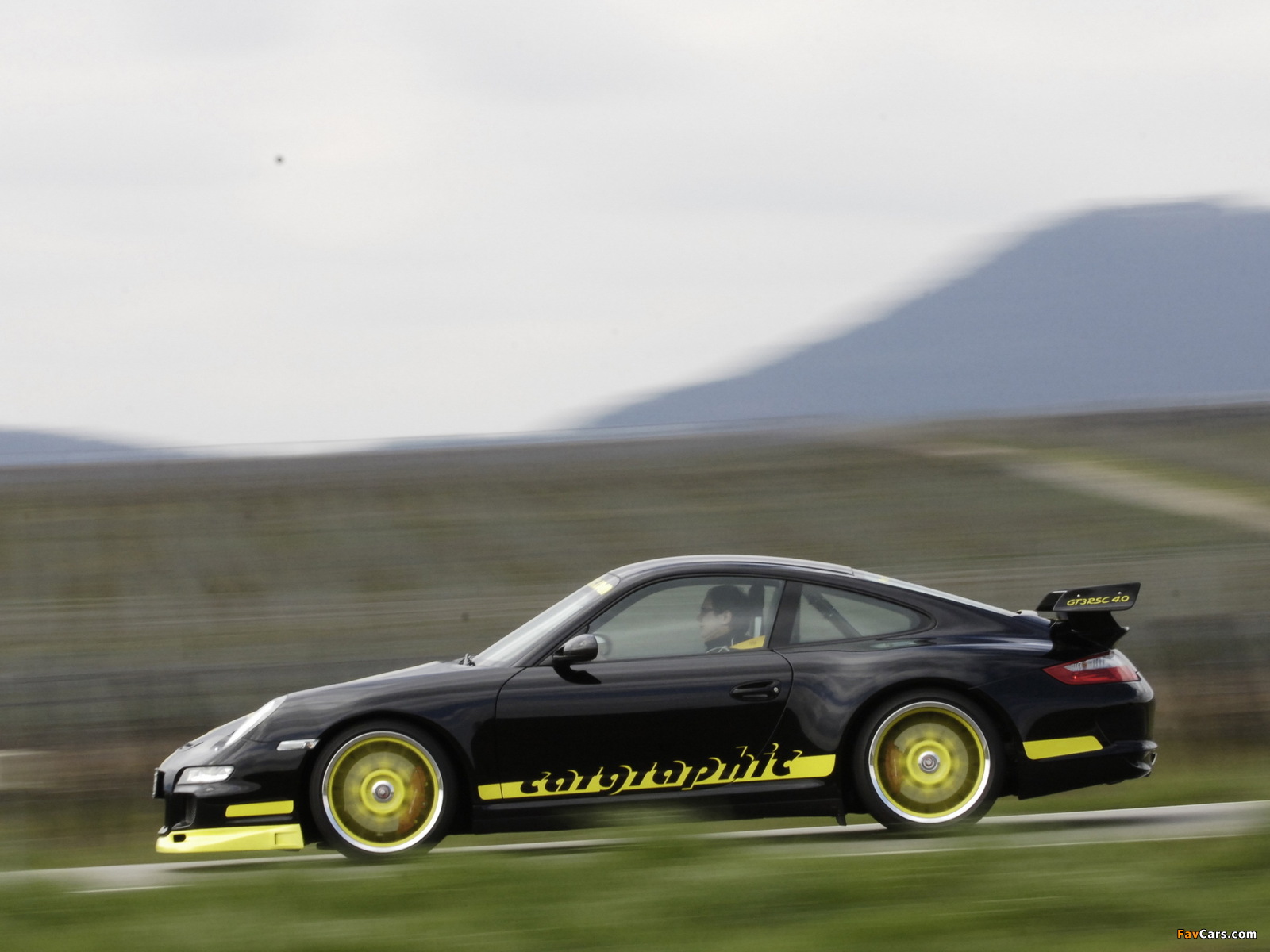 Cargraphic Porsche 911 GT3 RSC 4.0 (997) 2007–09 pictures (1600 x 1200)