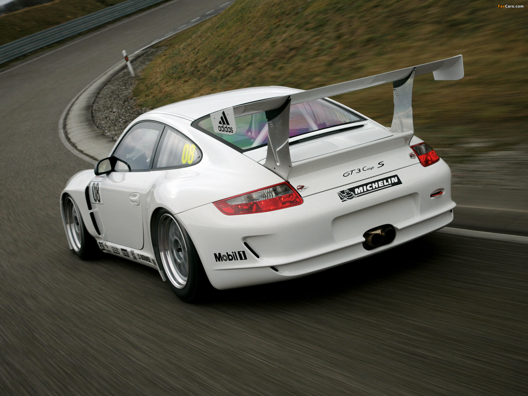 Porsche 911 GT3 Cup S (997) 2008 wallpapers (2048 x 1536)