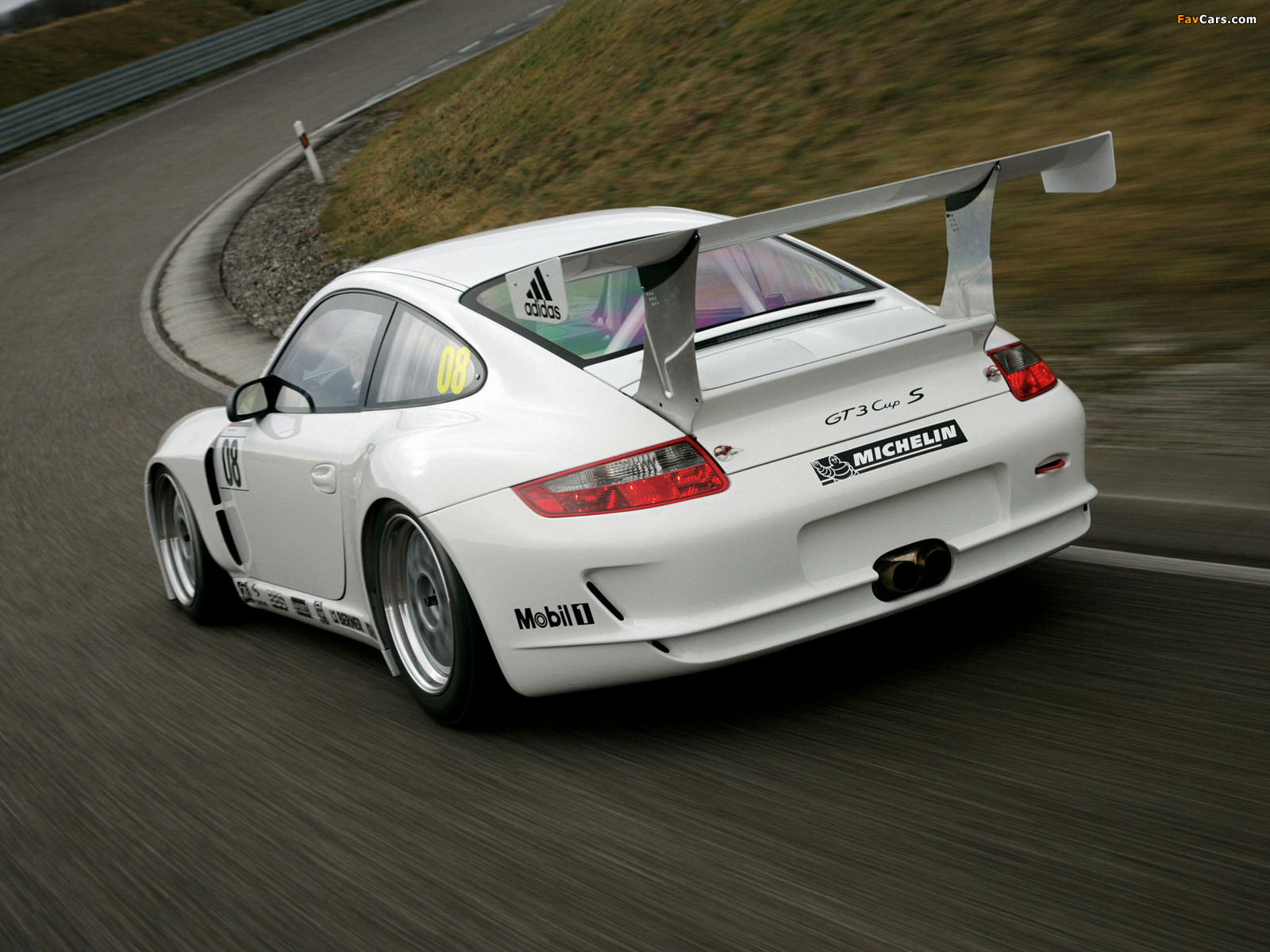Porsche 911 GT3 Cup S (997) 2008 wallpapers (1600 x 1200)