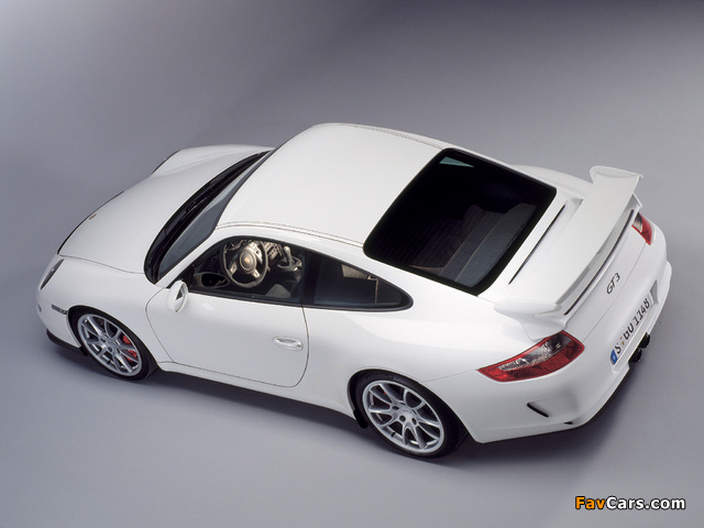 Porsche 911 GT3 (997) 2006–09 wallpapers (640 x 480)