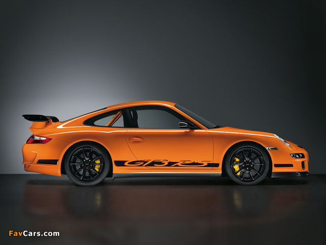Porsche 911 GT3 RS (997) 2007–09 wallpapers (640 x 480)