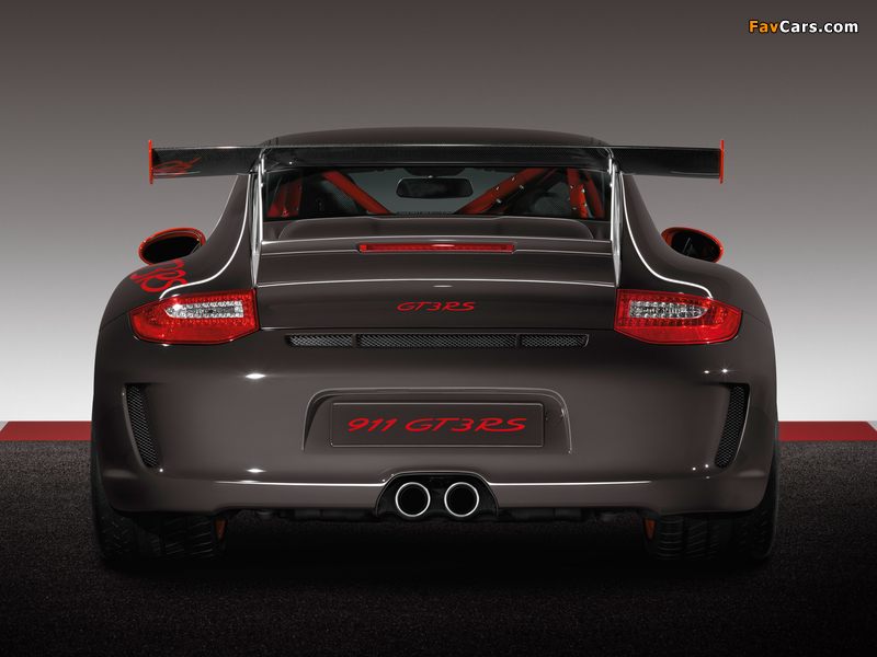 Porsche 911 GT3 RS (997) 2009 wallpapers (800 x 600)
