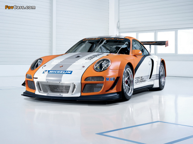 Porsche 911 GT3 R Hybrid (997) 2010 wallpapers (640 x 480)