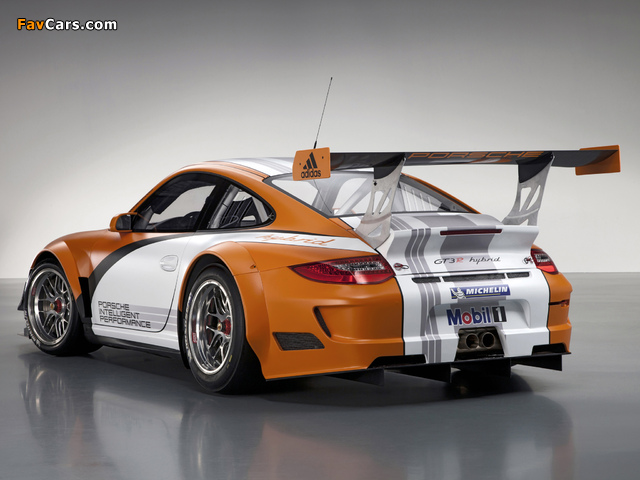 Porsche 911 GT3 R Hybrid 2.0 (997) 2011 wallpapers (640 x 480)