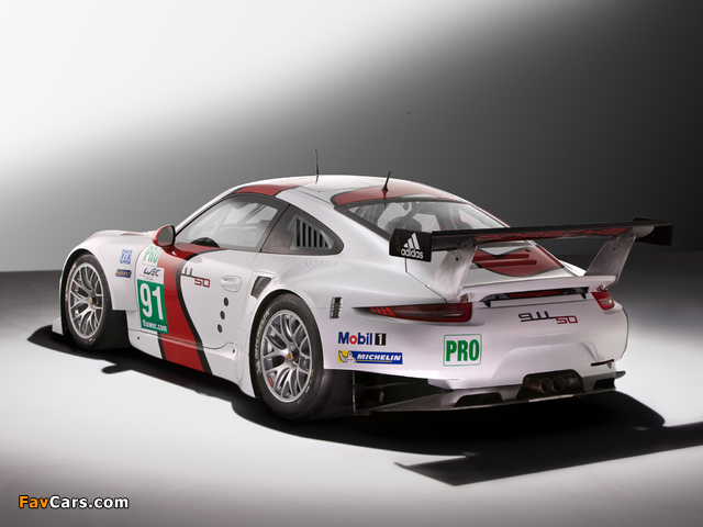 Porsche 911 RSR (991) 2013 wallpapers (640 x 480)