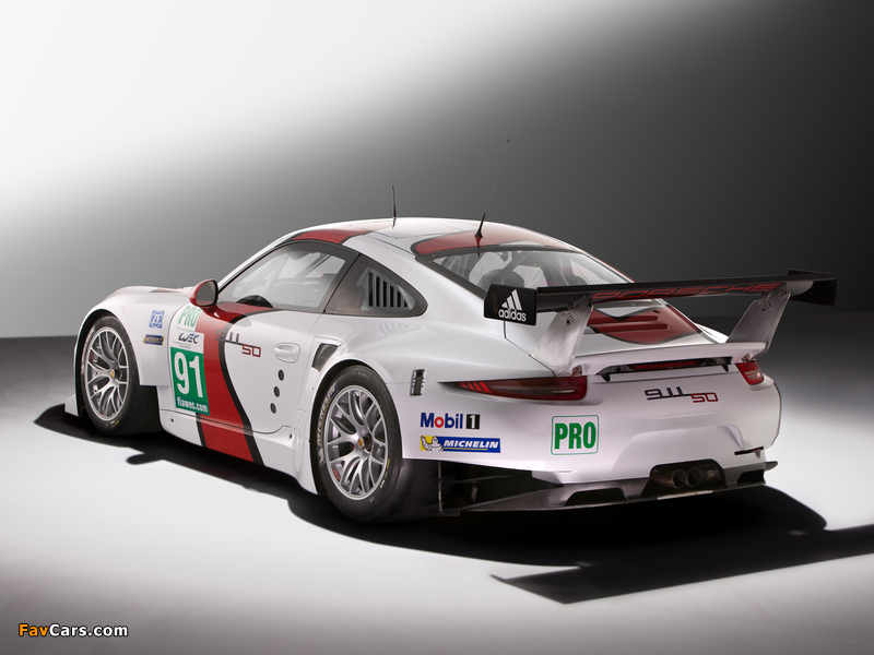 Porsche 911 RSR (991) 2013 wallpapers (800 x 600)