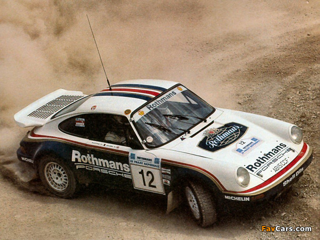 Porsche 911 SC RS Acropolis Rally (954) 1985 wallpapers (640 x 480)