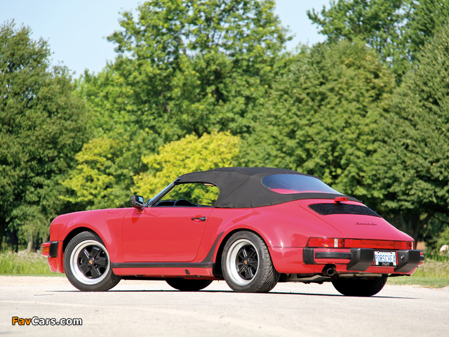 Images of Porsche 911 Carrera Speedster Turbolook (930) 1989 (640 x 480)